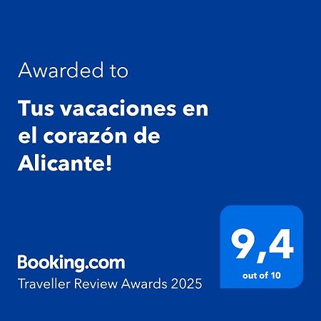 Tus Vacaciones En El Corazon De Alicante! 外观 照片